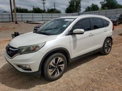 Salvage cars for sale at Oklahoma City, OK auction: 2015 Honda CR-V Touring
