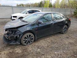 Salvage cars for sale at Bowmanville, ON auction: 2017 Toyota Corolla L