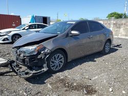 2017 Toyota Corolla L en venta en Homestead, FL