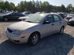 Salvage cars for sale at Madisonville, TN auction: 2007 Ford Focus ZX4