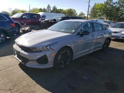 Salvage cars for sale at auction: 2022 KIA K5 GT Line