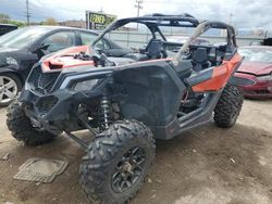 Salvage motorcycles for sale at Chicago Heights, IL auction: 2021 Can-Am Maverick X3 DS Turbo