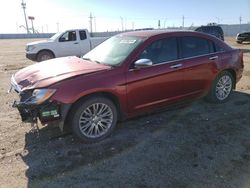 Salvage cars for sale at Greenwood, NE auction: 2012 Chrysler 200 Limited