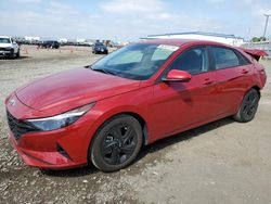 Salvage cars for sale from Copart San Diego, CA: 2022 Hyundai Elantra SEL