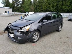 Salvage cars for sale at Arlington, WA auction: 2012 Toyota Prius V