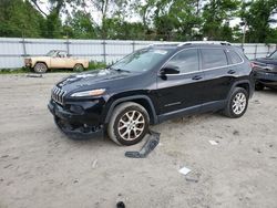 Salvage cars for sale at Hampton, VA auction: 2018 Jeep Cherokee Latitude Plus