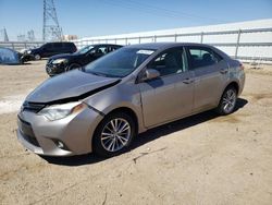 Salvage cars for sale from Copart Adelanto, CA: 2015 Toyota Corolla L