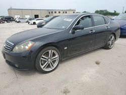 Salvage cars for sale at Wilmer, TX auction: 2007 Infiniti M45 Base