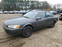 Salvage cars for sale from Copart North Billerica, MA: 2001 Toyota Camry CE