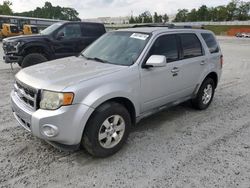 Salvage cars for sale at Spartanburg, SC auction: 2012 Ford Escape Limited