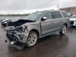 Salvage cars for sale from Copart Fredericksburg, VA: 2019 Ford Expedition Platinum