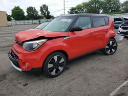 Salvage cars for sale at Moraine, OH auction: 2018 KIA Soul +