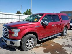 Ford salvage cars for sale: 2015 Ford F150 Supercrew