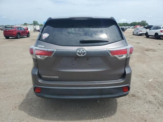 2016 Toyota Highlander LE