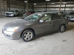 Salvage cars for sale from Copart Des Moines, IA: 2007 Honda Accord EX