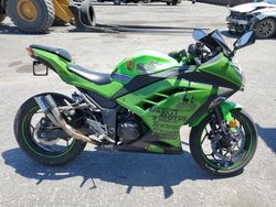 Salvage cars for sale from Copart San Martin, CA: 2013 Kawasaki EX300 A