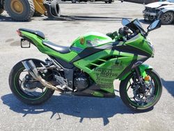 Salvage motorcycles for sale at San Martin, CA auction: 2013 Kawasaki EX300 A