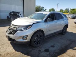 Salvage cars for sale at Woodburn, OR auction: 2021 Chevrolet Equinox LT