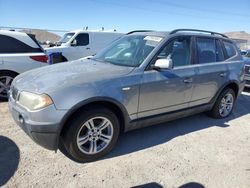 Salvage cars for sale at North Las Vegas, NV auction: 2005 BMW X3 3.0I