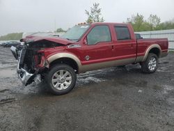 Salvage trucks for sale at Assonet, MA auction: 2014 Ford F350 Super Duty