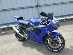 Salvage motorcycles for sale at Windham, ME auction: 2004 Yamaha YZFR6 L