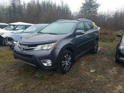 Salvage cars for sale from Copart Montreal Est, QC: 2015 Toyota Rav4 XLE
