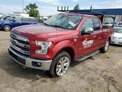 Salvage cars for sale at Woodhaven, MI auction: 2016 Ford F150 Super Cab