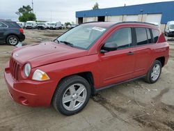 Salvage cars for sale from Copart Woodhaven, MI: 2008 Jeep Compass Sport