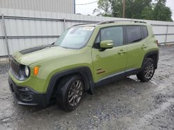 Salvage cars for sale at Gastonia, NC auction: 2016 Jeep Renegade Latitude