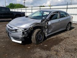 Salvage cars for sale at New Britain, CT auction: 2017 Honda Civic LX