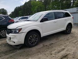Salvage cars for sale at Seaford, DE auction: 2018 Dodge Journey SE