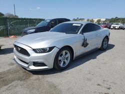 Salvage cars for sale from Copart Orlando, FL: 2016 Ford Mustang