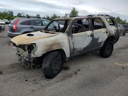 Salvage cars for sale at Woodburn, OR auction: 2017 Toyota 4runner SR5/SR5 Premium