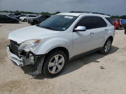 Salvage cars for sale at San Antonio, TX auction: 2012 Chevrolet Equinox LTZ