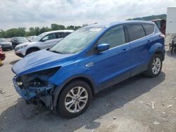 Salvage cars for sale at Cahokia Heights, IL auction: 2017 Ford Escape SE