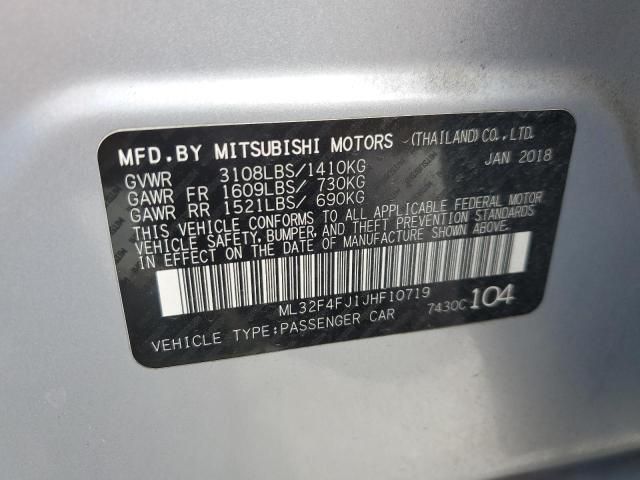 2018 Mitsubishi Mirage G4 SE