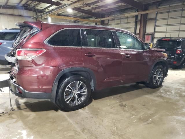 2016 Toyota Highlander XLE