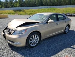 Lexus salvage cars for sale: 2007 Lexus LS 460