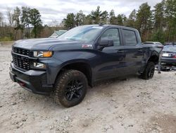 Salvage cars for sale at West Warren, MA auction: 2022 Chevrolet Silverado LTD K1500 Trail Boss Custom