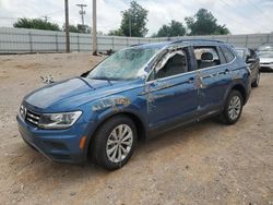 Salvage cars for sale at Oklahoma City, OK auction: 2019 Volkswagen Tiguan SE