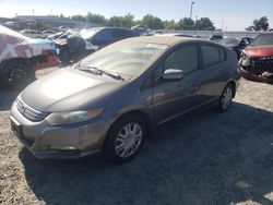 Salvage cars for sale at Sacramento, CA auction: 2010 Honda Insight LX