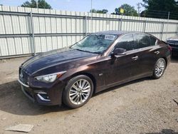 Salvage cars for sale at Shreveport, LA auction: 2020 Infiniti Q50 Pure