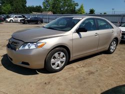 Salvage cars for sale at Finksburg, MD auction: 2007 Toyota Camry CE