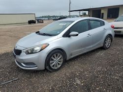 Salvage cars for sale at Temple, TX auction: 2014 KIA Forte LX