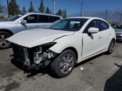 Salvage cars for sale from Copart Rancho Cucamonga, CA: 2015 Mazda 3 Sport