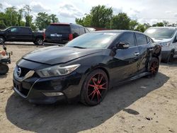 Salvage cars for sale from Copart Baltimore, MD: 2016 Nissan Maxima 3.5S