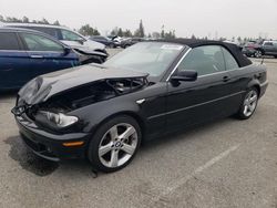 Vehiculos salvage en venta de Copart Rancho Cucamonga, CA: 2004 BMW 325 CI