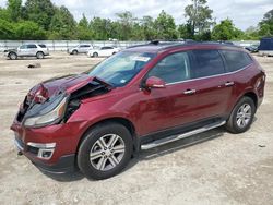Salvage cars for sale at Hampton, VA auction: 2017 Chevrolet Traverse LT