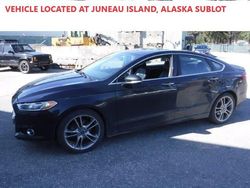 Salvage cars for sale at Anchorage, AK auction: 2014 Ford Fusion Titanium