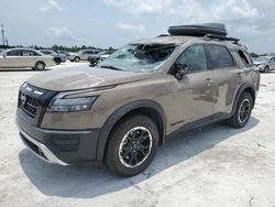 Salvage cars for sale at Arcadia, FL auction: 2023 Nissan Pathfinder SV